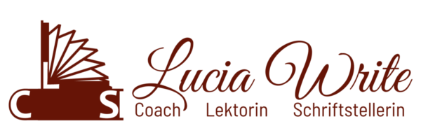 Logo Lucia Write - Coach, Lektorin & Schriftstellerin